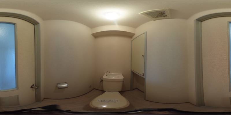 パノラマ画像トイレ