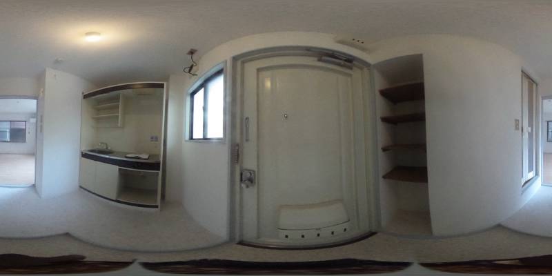 パノラマ画像玄関