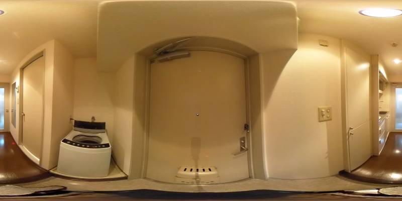 パノラマ画像玄関