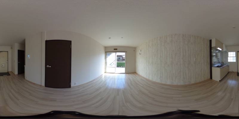 パノラマ画像リビング