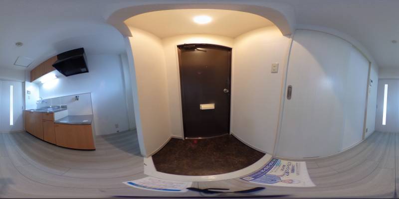 パノラマ画像玄関