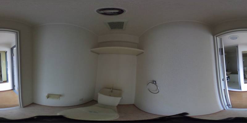 パノラマ画像トイレ