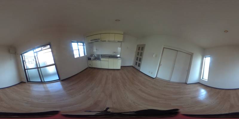 パノラマ画像リビング