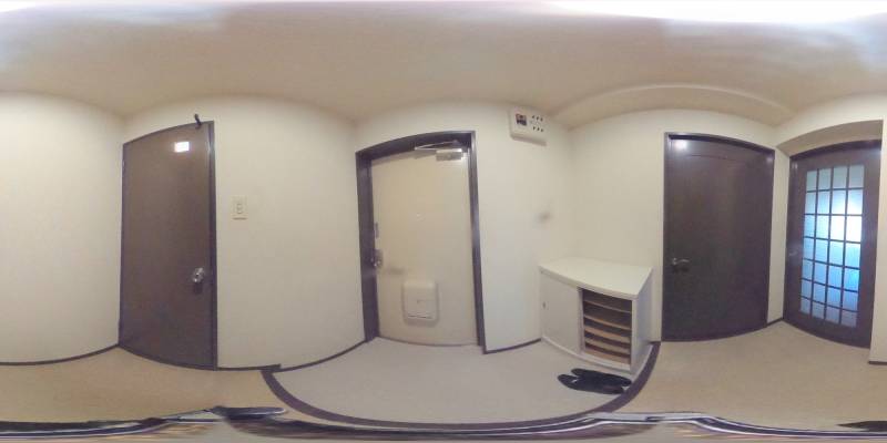 パノラマ画像玄関