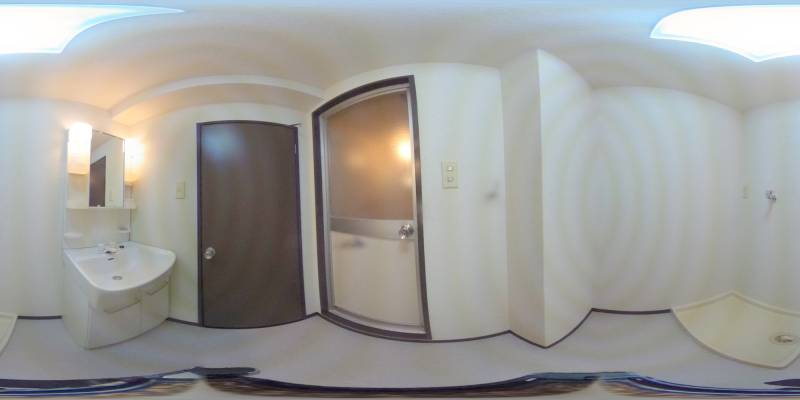 パノラマ画像洗面所