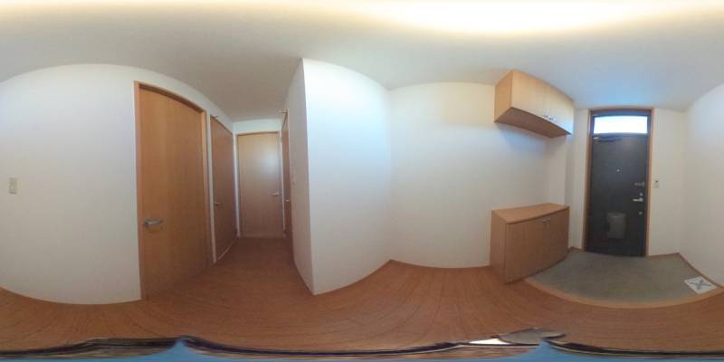 パノラマ画像玄関