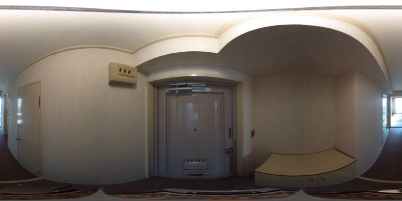 パノラマ画像玄関