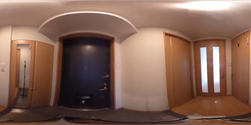 パノラマ画像玄関