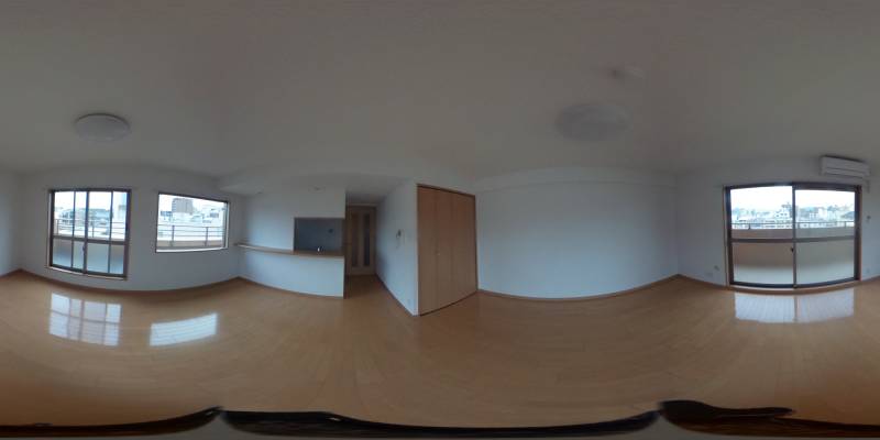 パノラマ画像洋室