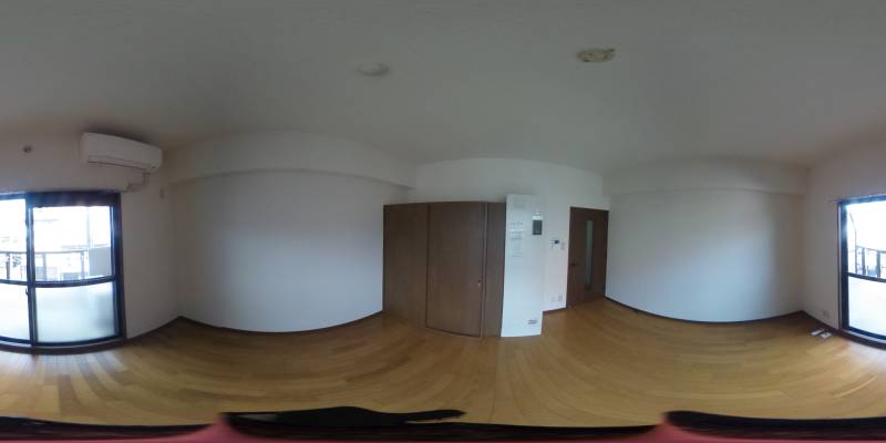 パノラマ画像リビング