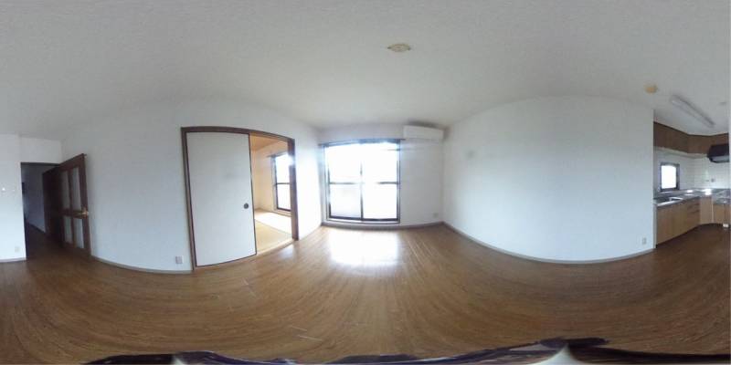 パノラマ画像洋室