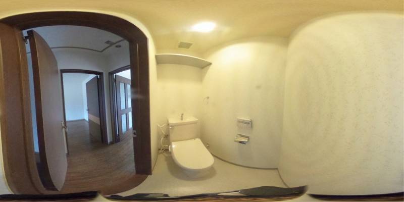 パノラマ画像トイレ