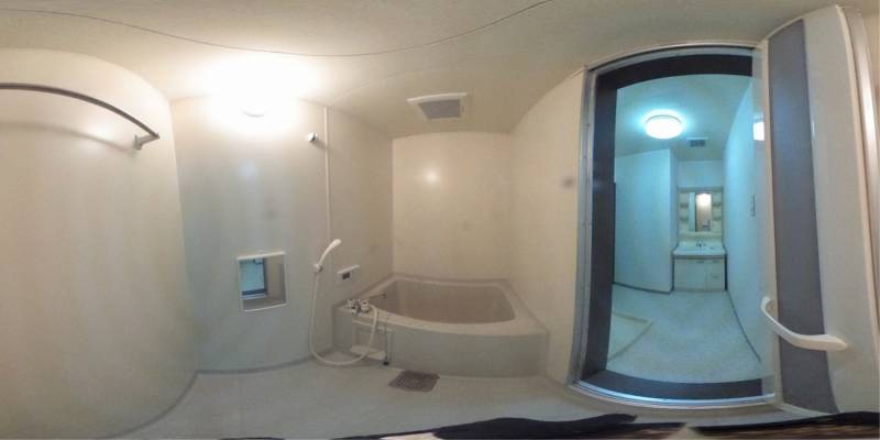 パノラマ画像バスルーム