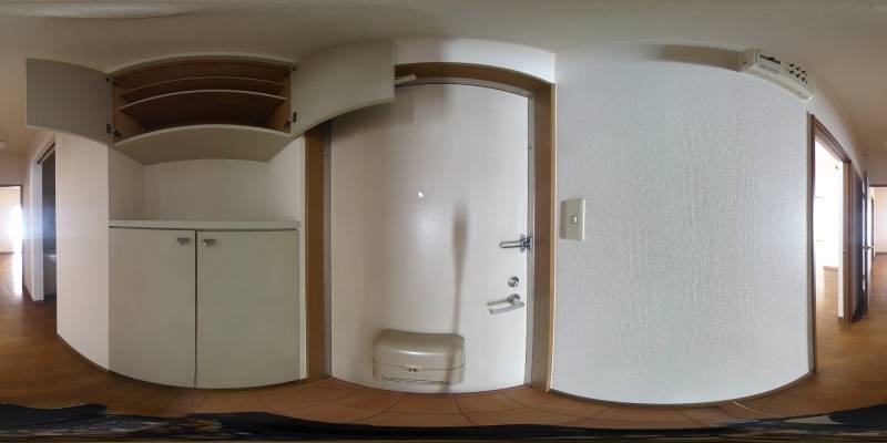 パノラマ画像玄関
