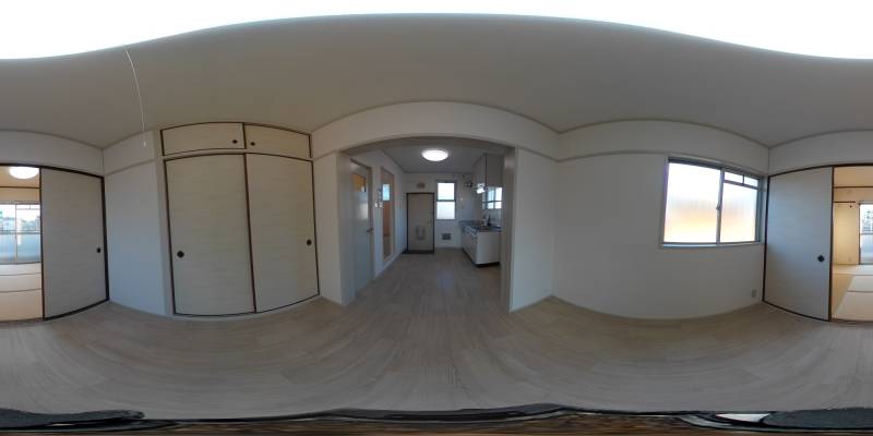 パノラマ画像洋室