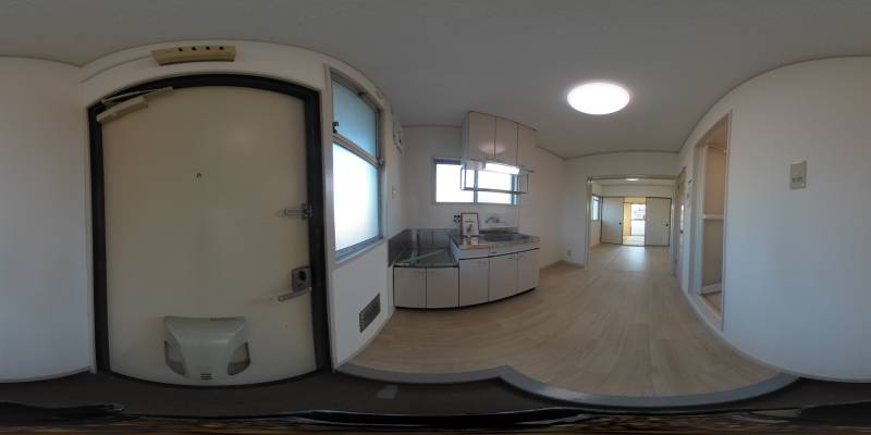 パノラマ画像玄関