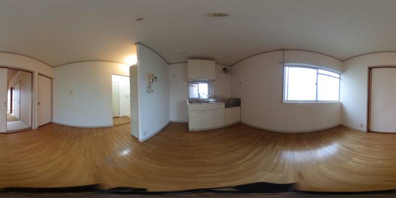 パノラマ画像リビング