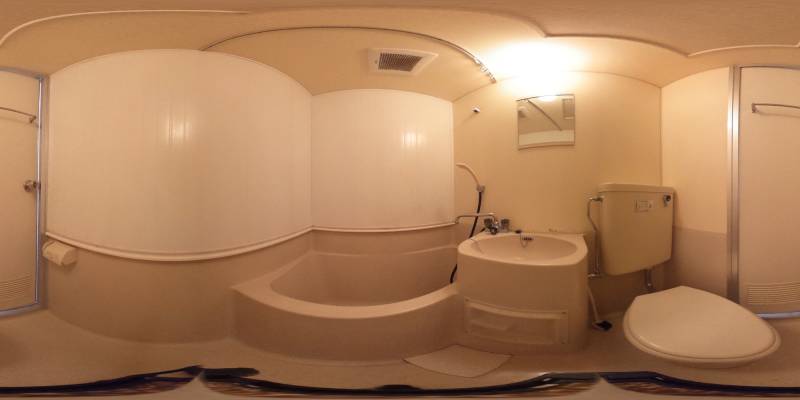 パノラマ画像バスルーム