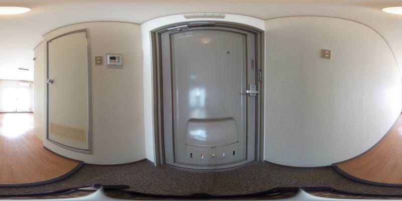 パノラマ画像玄関