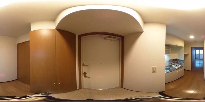 パノラマ画像玄関