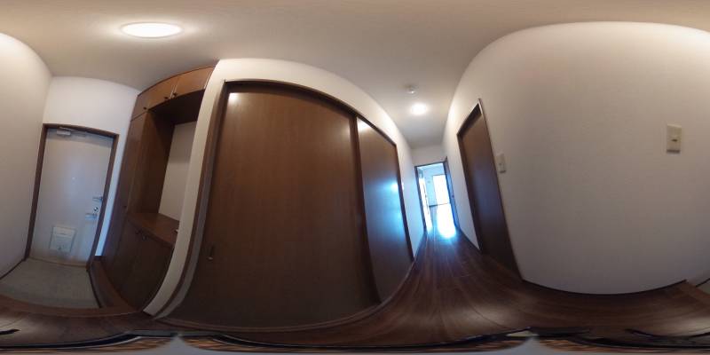 パノラマ画像玄関