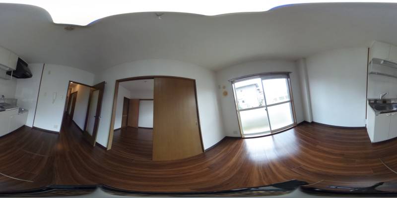 パノラマ画像リビング