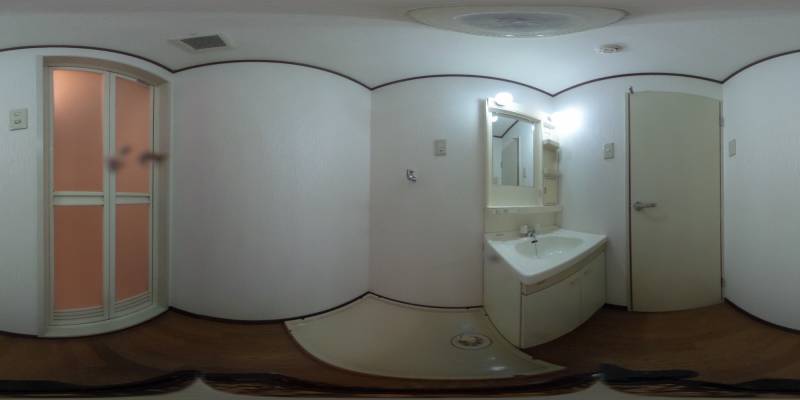 パノラマ画像洗面所