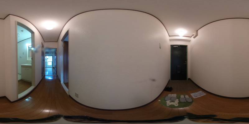 パノラマ画像玄関