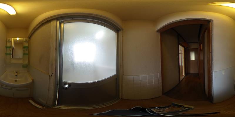 パノラマ画像洗面所