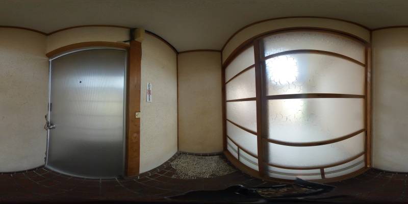 パノラマ画像玄関