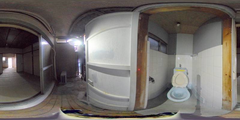 パノラマ画像トイレ