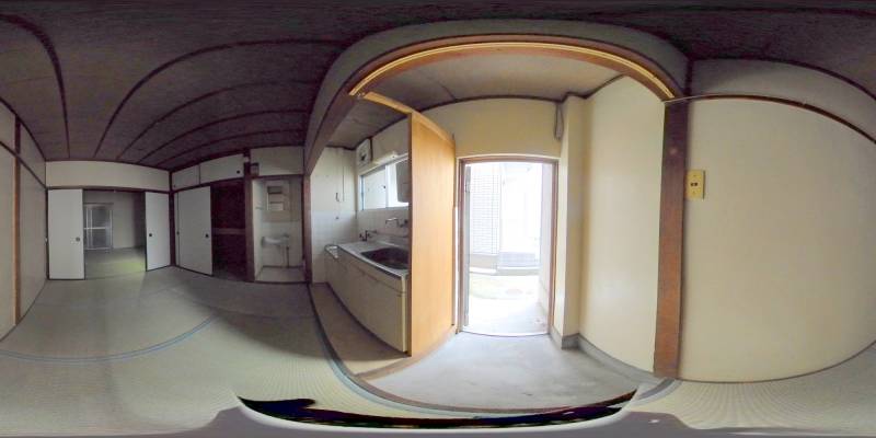 パノラマ画像玄関