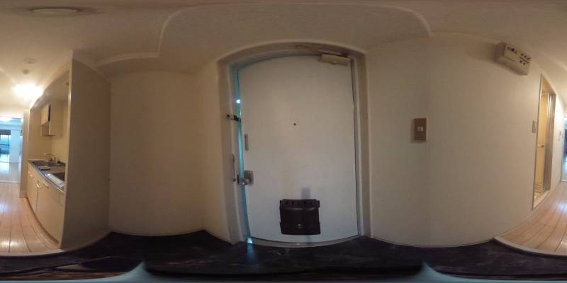 パノラマ画像玄関