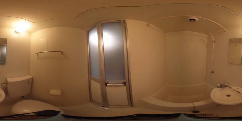 パノラマ画像バスルーム