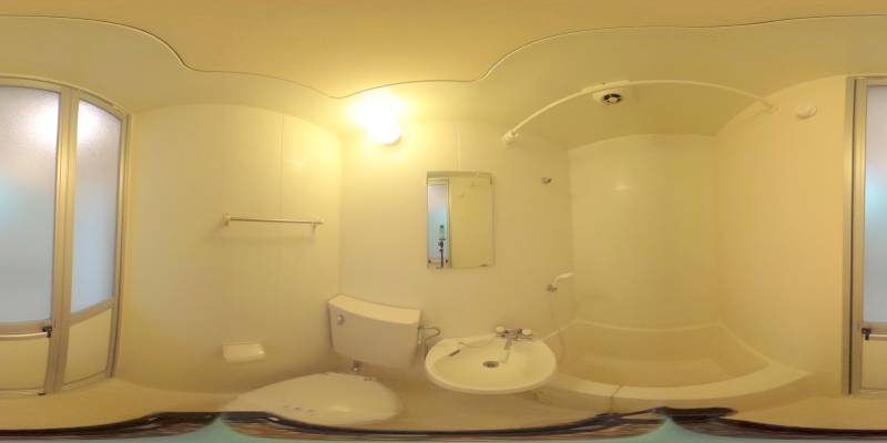 パノラマ画像バスルーム