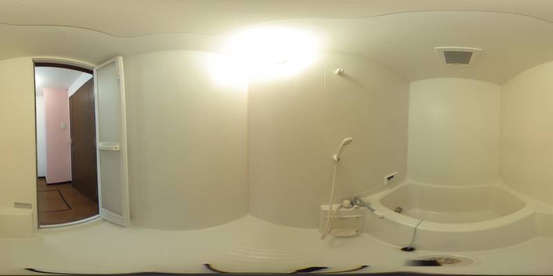パノラマ画像バスルーム