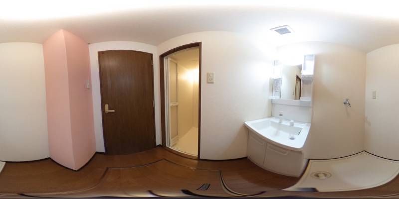 パノラマ画像洗面所