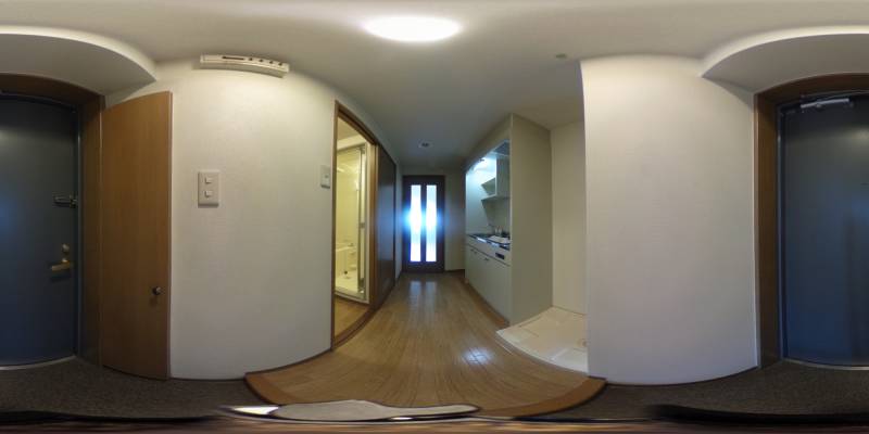 パノラマ画像玄関