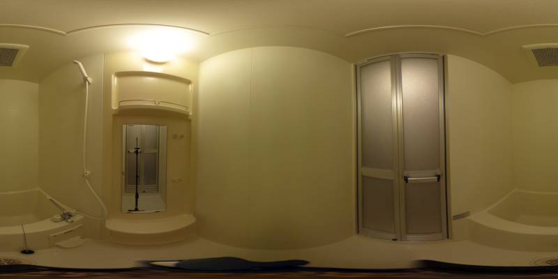 パノラマ画像バスルーム