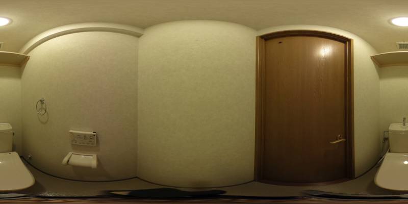 パノラマ画像トイレ