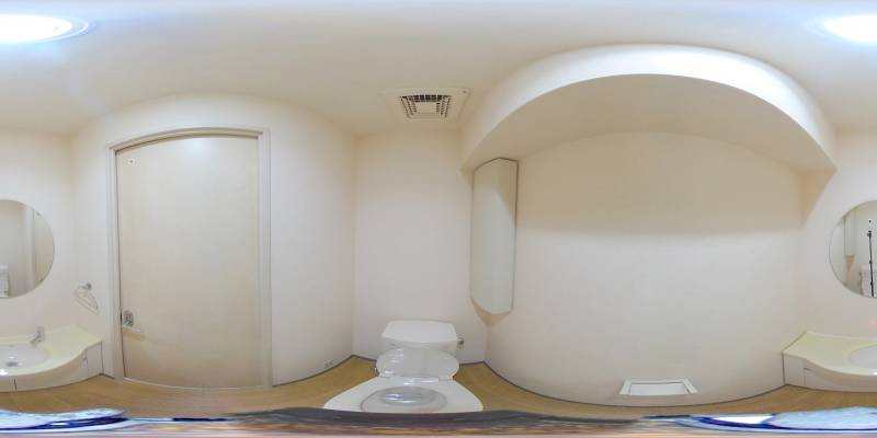 パノラマ画像トイレ