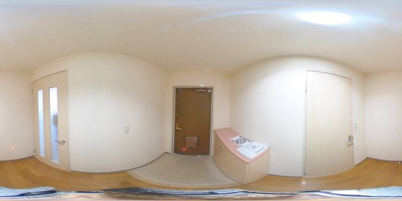 パノラマ画像玄関