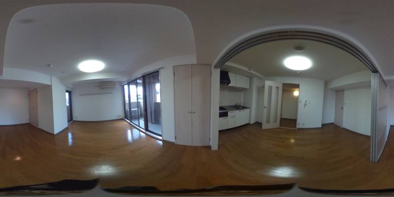 パノラマ画像洋室