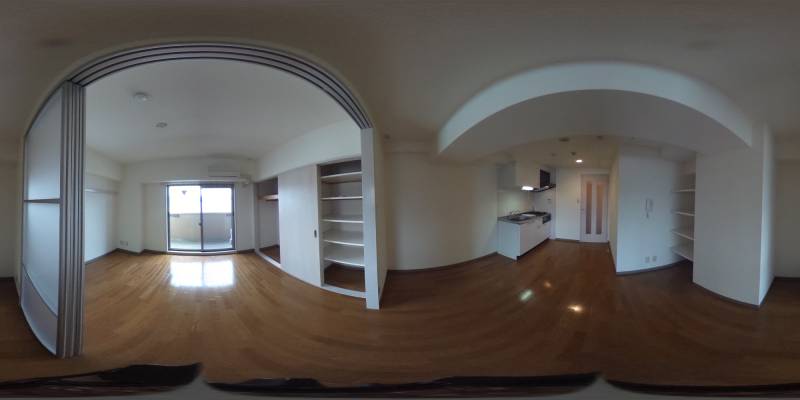 パノラマ画像洋室