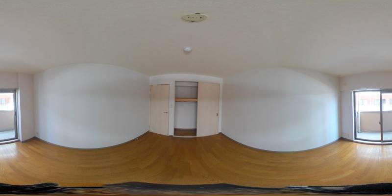 パノラマ画像洋室