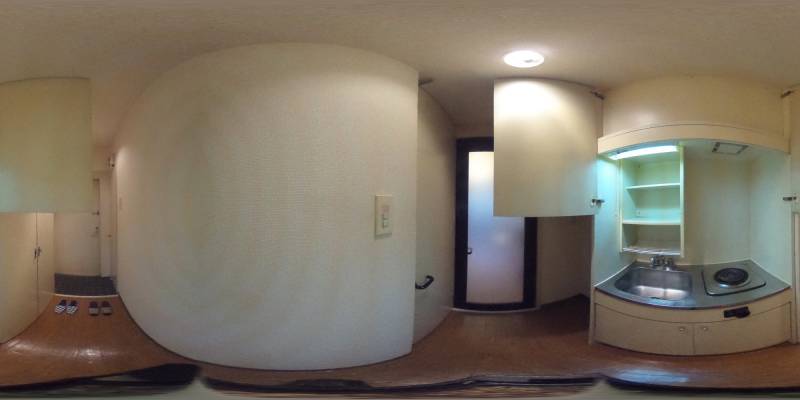 パノラマ画像キッチン
