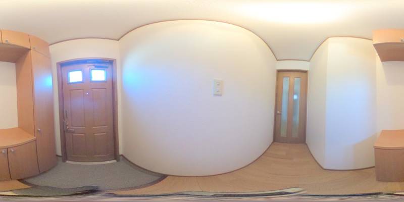 パノラマ画像玄関