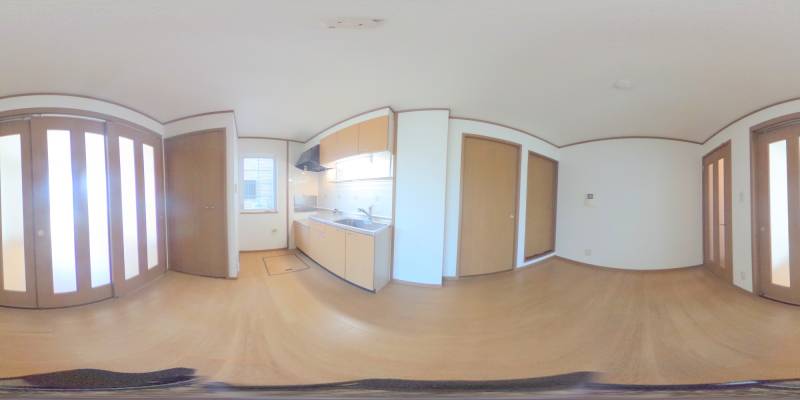 パノラマ画像リビング