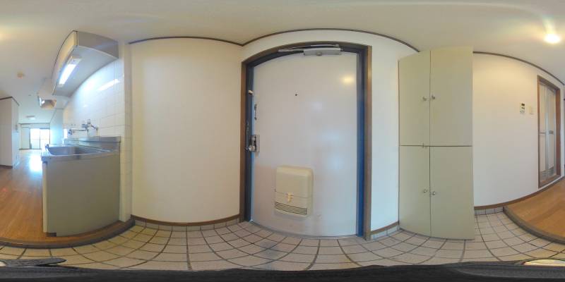 パノラマ画像玄関