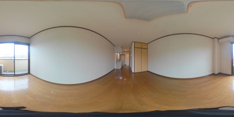 パノラマ画像洋室